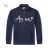 Warm long-sleeved sweatshirt for girls (134-164) KUGO SL3732