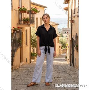 Women's Summer Lace Short Sleeve Boho Dress (S/M ONE SIZE) ITALIAN FASHION IMC260150/DUR