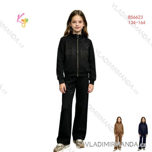 Zip-up sweatshirt for children, infants, girls and boys (80-110) KUGO FM7060