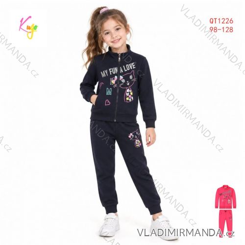 Zip-up sweatshirt for children, infants, girls and boys (80-110) KUGO FM7060