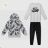 Zip-up sweatshirt for children, infants, girls and boys (80-110) KUGO FM7060