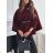 Women's Long Sleeve Knitted Sweater (S/M/L OVERSIZE) ITALIAN FASHION IMD24295
