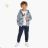 Zip-up sweatshirt for children, infants, girls and boys (80-110) KUGO FM7060