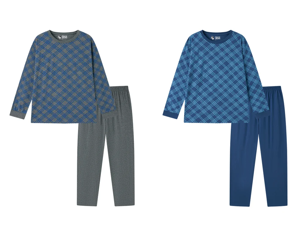 Women's short pajamas oversized (S-2XL) WOLF D2635