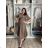 Women's Long Summer Sleeveless Dress KLEO (S/M ONE SIZE) ITALIAN FASHION IMSM2600018
