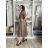 Women's Long Summer Sleeveless Dress KLEO (S/M ONE SIZE) ITALIAN FASHION IMSM2600018