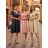 Women's Short Casual Short Sleeve Dress (S/M ONE SIZE) ITALIAN FASHION IMPSH236544