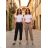 Women's Summer Long Harem Pants (42/44/46 ONE SIZE) ITALIAN FASHION IM424361