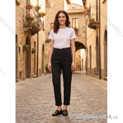 Women's Long Pants (S-XL) ITALIAN FASHION IMM23M17081 S black