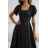 Women's (34-38) POLISH FASHION PMLWD24AMELIA Strapless Sequin Long Party Dress black 48