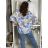 Women's short summer dress with straps (S/M ONE SIZE) ITALIAN FASHION IMPBB24B22578 46/48/50 white