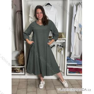 Women's short summer dress with straps (S/M ONE SIZE) ITALIAN FASHION IMPBB24B22578