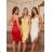 Women's elegant party long sleeve dress (S/M ONE SIZE) ITALIAN FASHION IM322282
