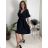 Summer dress oval short sleeve women's oversized (50/52/54 ONE SIZE) ITALIAN FASHION IM425011