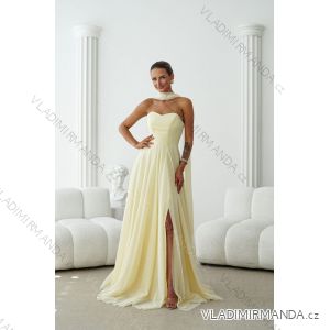 Women's (34-38) POLISH FASHION PMLWD24AMELIA Strapless Sequin Long Party Dress