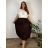 Women's long butter skirt (42/44/46 ONE SIZE) ITALIAN FASHION IM4260316