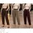 Women's long buttery trousers with belt (38/40/42 ONE SIZE) ITALIAN FASHION IM4260328