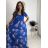 Women's short sleeve summer dress FIORE (S/M/L ONE SIZE) ITALIAN FASHION IMSM25019
