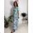 Women's short sleeve summer dress FIORE (S/M/L ONE SIZE) ITALIAN FASHION IMSM25019