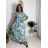 Women's short sleeve summer dress FIORE (S/M/L ONE SIZE) ITALIAN FASHION IMSM25019