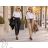 Women's Elegant Oversize Long Sweatpants (S/M/L ONE SIZE) ITALIAN FASHION IMD23634