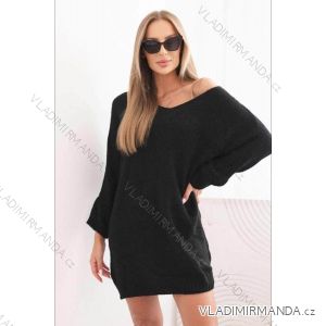 Women's Elegant Oversize Long Sweatpants (S/M/L ONE SIZE) ITALIAN FASHION IMD23634