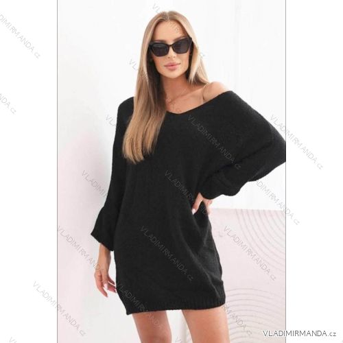 Women's Elegant Oversize Long Sweatpants (S/M/L ONE SIZE) ITALIAN FASHION IMD23634