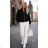 Women's Elegant Oversize Long Sweatpants (S/M/L ONE SIZE) ITALIAN FASHION IMD23634