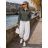 Women's Elegant Oversize Long Sweatpants (S/M/L ONE SIZE) ITALIAN FASHION IMD23634