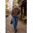 Women's Elegant Oversize Long Sweatpants (S/M/L ONE SIZE) ITALIAN FASHION IMD23634