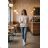Women's Elegant Oversize Long Sweatpants (S/M/L ONE SIZE) ITALIAN FASHION IMD23634