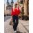 Women's Elegant Oversize Long Sweatpants (S/M/L ONE SIZE) ITALIAN FASHION IMD23634
