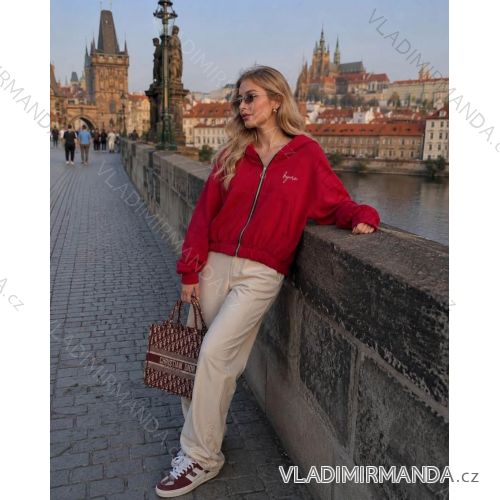 Women's Elegant Oversize Long Sweatpants (S/M/L ONE SIZE) ITALIAN FASHION IMD23634