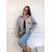 Women's Elegant Oversize Long Sweatpants (S/M/L ONE SIZE) ITALIAN FASHION IMD23634