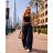 Women's Elegant Oversize Long Sweatpants (S/M/L ONE SIZE) ITALIAN FASHION IMD23634