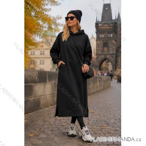 Women's Elegant Oversize Long Sweatpants (S/M/L ONE SIZE) ITALIAN FASHION IMD23634