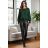 Women's Elegant Oversize Long Sweatpants (S/M/L ONE SIZE) ITALIAN FASHION IMD23634