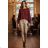 Women's Elegant Oversize Long Sweatpants (S/M/L ONE SIZE) ITALIAN FASHION IMD23634