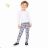 Softshell pants insulated with fleece for children's girls and boys (98-128) KUGO HK5863