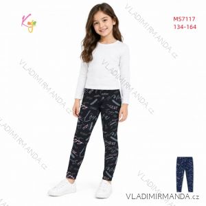 Softshell pants insulated with fleece for children's girls and boys (98-128) KUGO HK5863