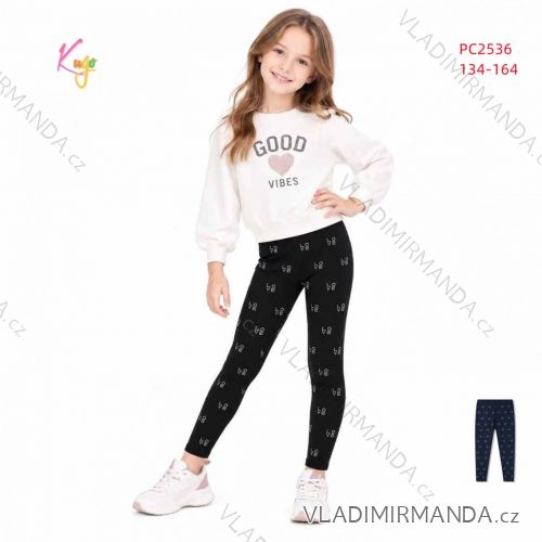 Softshell pants insulated with fleece for children's girls and boys (98-128) KUGO HK5863