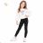 Softshell pants insulated with fleece for children's girls and boys (98-128) KUGO HK5863