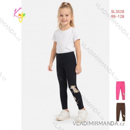 Softshell pants insulated with fleece for children's girls and boys (98-128) KUGO HK5863