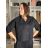 Women's Long Sleeve Jacket (42/44/46  ONE SIZE) ITALIAN FASHION IMPSS268593/DUR  black