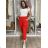 Women's Long Sleeve Jacket (44/46/48 ONE SIZE) ITALIAN FASHION IMPSS266368/DUR 44/46/48 red