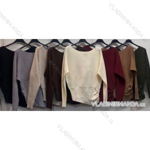 Women's short sleeve turtleneck sweater (42/44/46 ONE SIZE) ITALIAN FASHION IMC260237