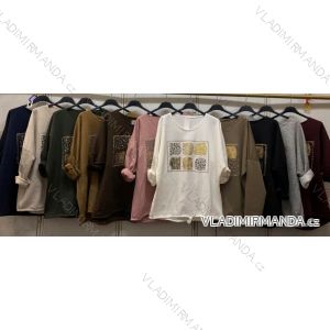 Women's short sleeve turtleneck sweater (42/44/46 ONE SIZE) ITALIAN FASHION IMC260237