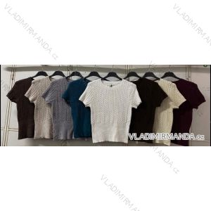 Women's short sleeve turtleneck sweater (42/44/46 ONE SIZE) ITALIAN FASHION IMC260237