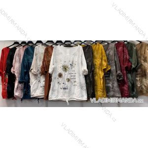 Women's short sleeve turtleneck sweater (42/44/46 ONE SIZE) ITALIAN FASHION IMC260237