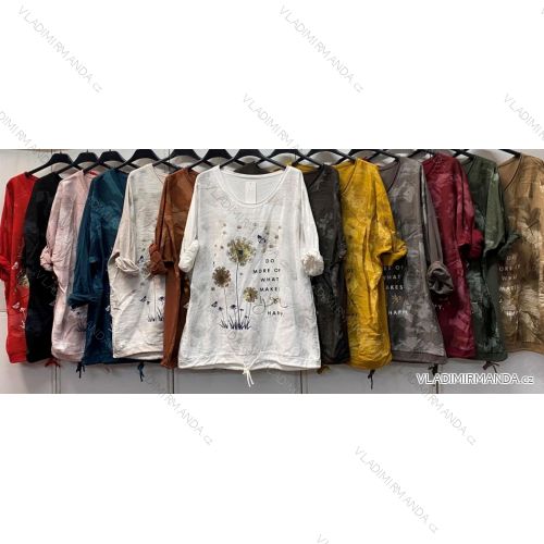 Women's short sleeve turtleneck sweater (42/44/46 ONE SIZE) ITALIAN FASHION IMC260237